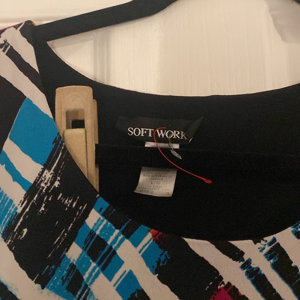 Soft Works Multicolor Sleeveless Dress - Picture 3 of 5
